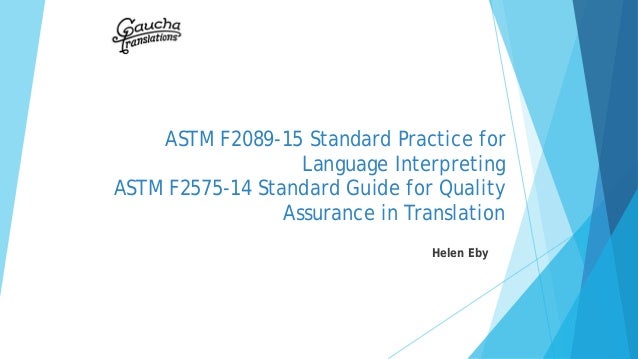 Translation and Interpretation (TI)